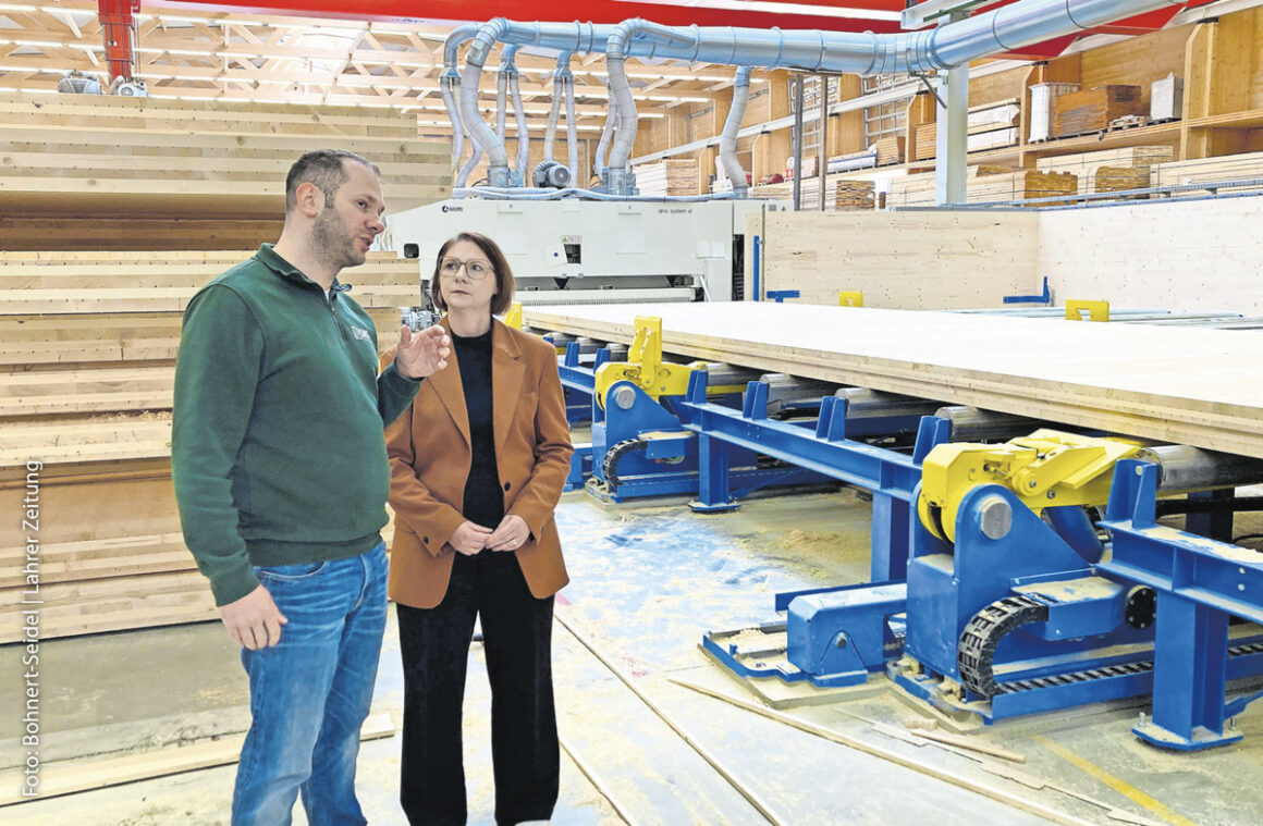 Landtagsabgeordnete Sandra Boser zu Besuch 